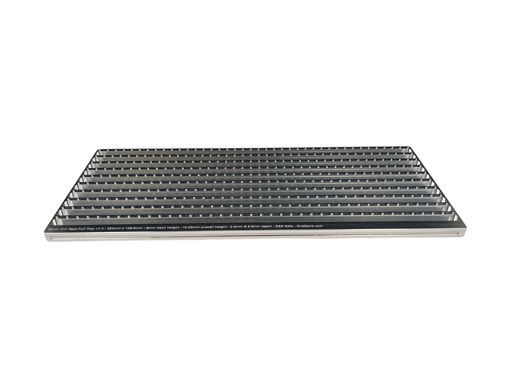 12mm Cut Tape Prototyping Mount - Full Tray