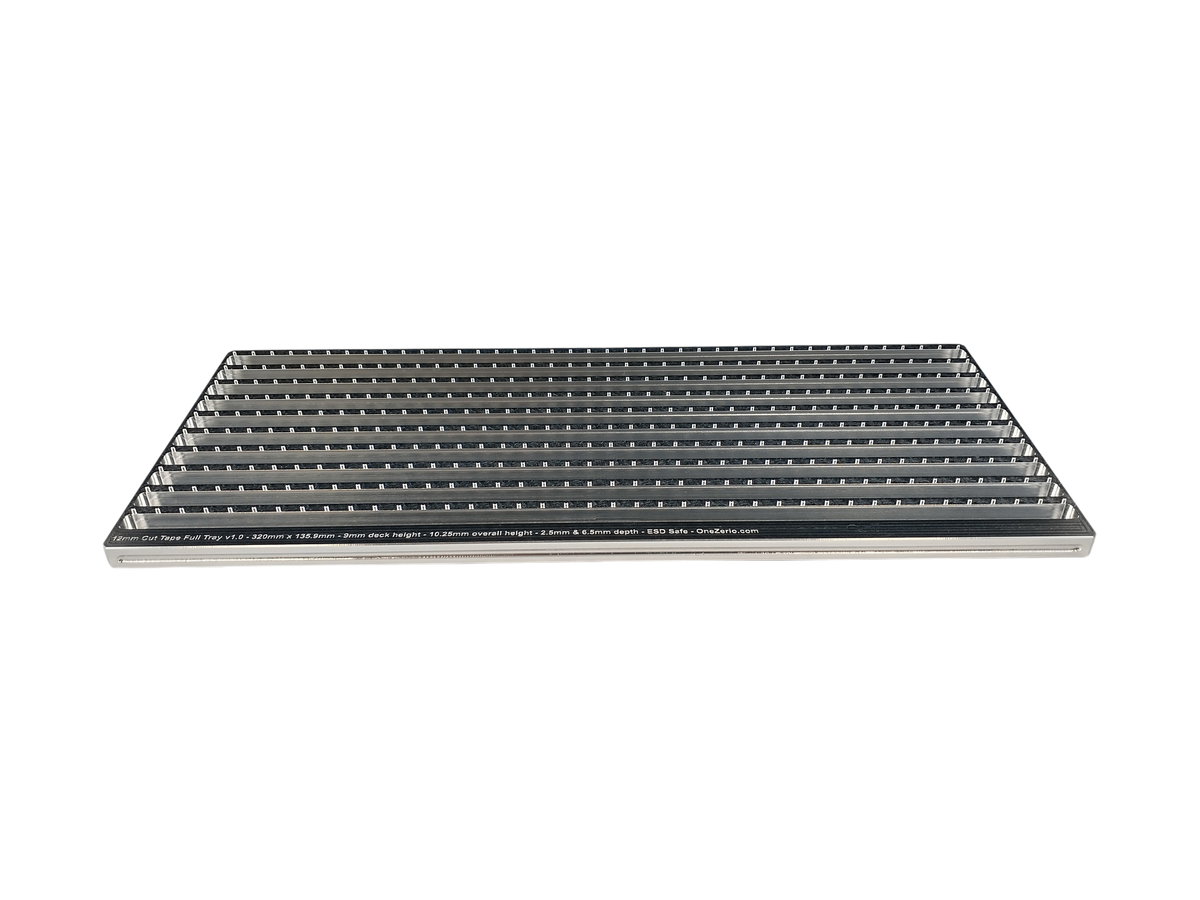 12mm Cut Tape Prototyping Mount - Full Tray