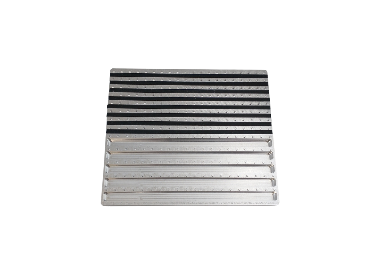 8mm & 12mm Cut Tape Prototyping Mount - Half Tray